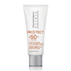 8436019952351 - TRANSPARENT CLINIC PROTECT PROTECTOR SOLAR SPF50+ 75ML - PROTECCION FACIAL