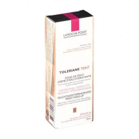 3337872413889 - LA ROCHE POSAY TOLERIANE BASE FLUIDA CREMA AGUA SPF20 05 HALE 30ML - BASE MAQUILLAJE