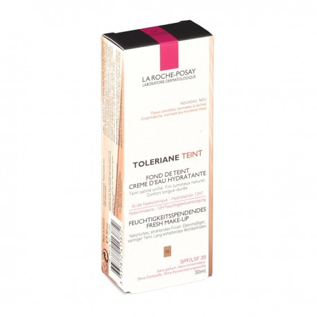 3337872413872 - LA ROCHE POSAY TOLERIANE BASE FLUIDA CREMA AGUA SPF20 04 GOLDEN BEIGE 30ML - BASE MAQUILLAJE