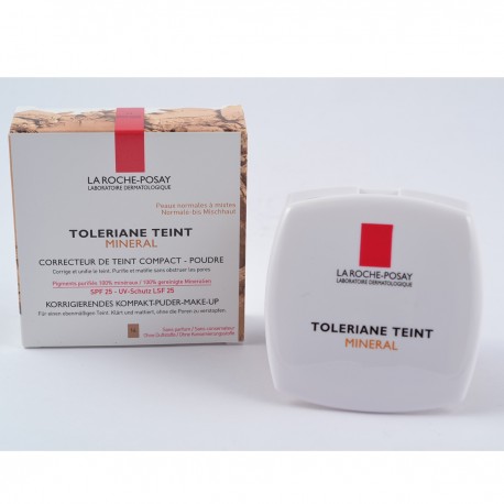 3337872413698 - LA ROCHE POSAY TOLERIANE BASE COMPACTA MINERAL SPF25 14 9.5GR - POLVOS COMPACTOS
