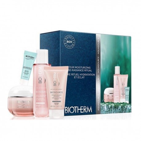 3614272099890 - BIOTHERM AQUASOURCE CREMA PIEL SECA 50ML + NETTOYANT 50ML + LOTION 100ML + FRESH EYE CREAM 3ML - HIDRATACION