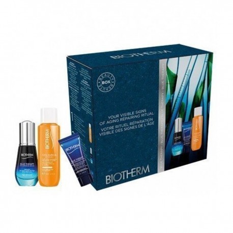 8431240186810 - BLUE THERAPY THE EYE OPENING SERUM + BIOSOURCE TOTAL RENEW OIL + MULTI-DEFENDER SPF25 - SERUM