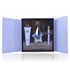 3439600028362 - THIERRY MUGLER ANGEL'EAU DE PARFUM RECARGABLE 25ML + LOCION 50ML + MINIATURA EAU DE PARFUM 7ML - PERFUMES