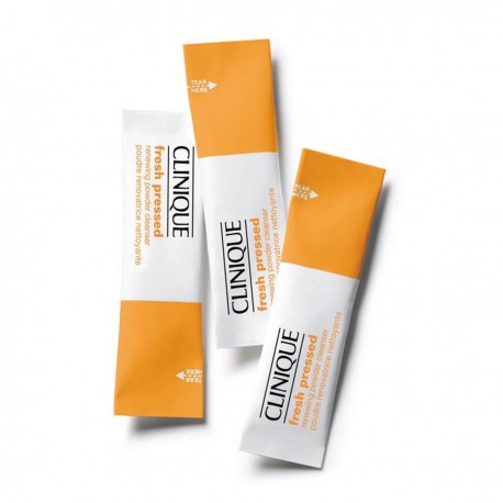 0207148384610 - CLINIQUE FRESH PRESSED POWDER CLEANSER WITH VITAMIN C 30ML - DESMAQUILLANTE ROSTRO