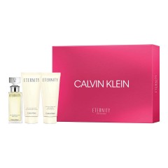 3614225552199 - CALVIN KLEIN ETERNITY EAU DE PARFUM 50ML VAPORIZADOR + PERFUMED BODY LOTION 100ML + GE - PERFUMES