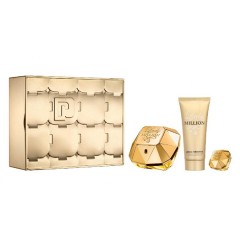 3349668562190 - PACO RABANNE LADY MILLION EAU DE PARFUM 80ML VAPORIZADOR + BODY LOTION 100ML + MINIATU - PERFUMES