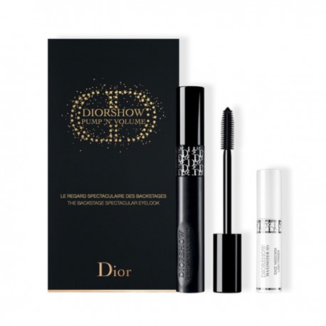 3348901416566 - DIOR DIORSHOW PUMP'N VOLUME MASCARA DE PESTAÑAS + MINIATURA - MASCARAS