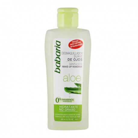8410412550192 - BABARIA ALOE DESMAQUILLANTE 200ML + DESMAQUILLANTE 200ML - DESMAQUILLANTE ROSTRO
