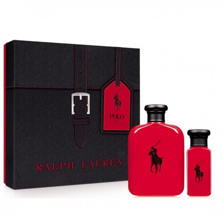 3605971987700 - RALPH LAUREN POLO RED EAU DE TOILETTE 125ML VAPORIZADOR + EAU DE TOILETTE 30ML VAPORIZ - PERFUMES