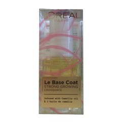 3014370800000 - L'OREAL LE BASE COAT STRONG GROWING CROISSANCE WITH CAMELIA OIL 13 5ML - ESMALTES