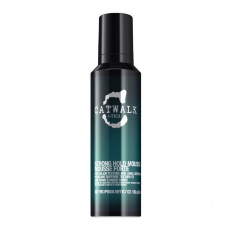 6159084276150 - TIGI CATWALK STRONG HOLD MOUSSE 200ML - FIJADORES
