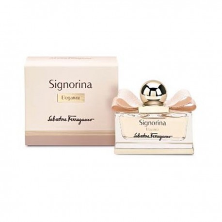 8034097955747 - SALVATORE FERRAGAMO SIGNORINA ELEGANZA EAU DE PERFUME 100ML VAPORIZADOR - PERFUMES