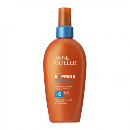 8423986012584 - ANNE MOLLER EXPRESS BRONZER SPF6 SPRAY 200ML - PROTECCION CORPORAL