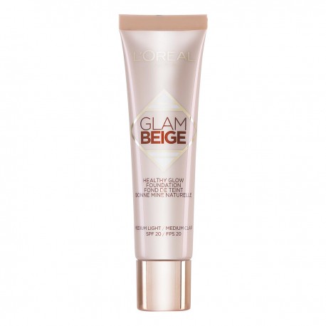 3600523371662 - L'OREAL GLAM BEIGE HEALTHY GLOW FOUNDATION 30 MEDIUM LIGHT - POLVOS COMPACTOS