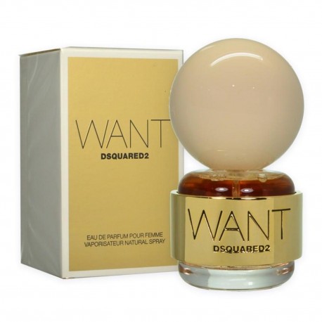 8011530995799 - DSQUARED WANT DSQUARED2 EAU DE PARFUM POUR FEMME 30ML VAPORIZADOR - PERFUMES