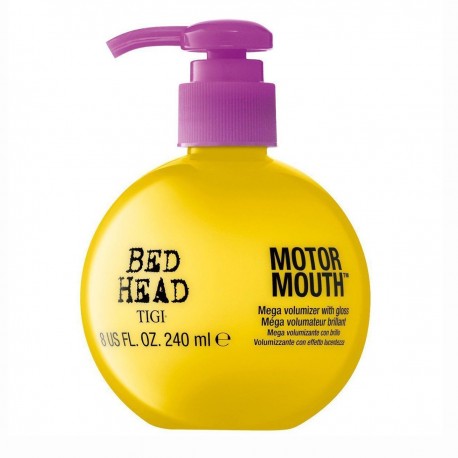 6159084242250 - TIGI BED HEAD MOTOR MOUTH MEGA VOLUMIZER WITH GLOSS 240ML - FIJADORES