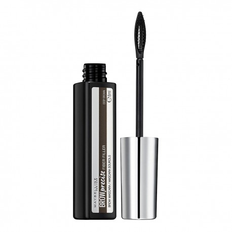 3600531355470 - MAYBELLINE BROW PRECISE FIBER FILLER MASK 06 DEEP BROWN - MASCARAS