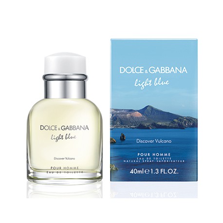 7370527587010 - DOLCE GABBANA LIGHT BLUE DISCOVER VULCANO POUR HOMME EAU DE TOILETTE 40ML VAPORIZADOR - PERFUMES