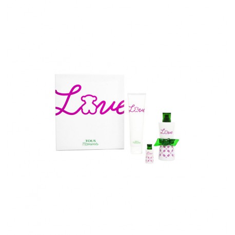 8436038839701 - TOUS LOVE MOMENTS EAU DE TOILETTE 90ML VAPORIZADOR + BODY MILK 150ML + MINI - PERFUMES
