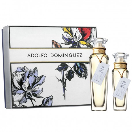 8410190603745 - ADOLFO DOMINGUEZ AGUA FRESCA DE ROSAS EAU DE TOILETTE 120ML + EAU DETOILETTE 30ML VAPORIZADOR - PERFUMES