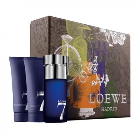 8426017044059 - LOEWE 7 MEN EAU DE TOILETTE 100ML VAPORIZADOR + AFTER SHAVE BALSAMO 75ML +GEL 75ML - PERFUMES