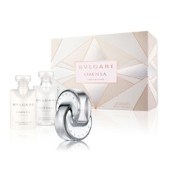 7833208048920 - BVLGARI OMNIA CRYSTALLINE EAU DE TOILETTE 40ML VAPORIZADOR + BODY MILK 40ML+ GEL 40ML - PERFUMES