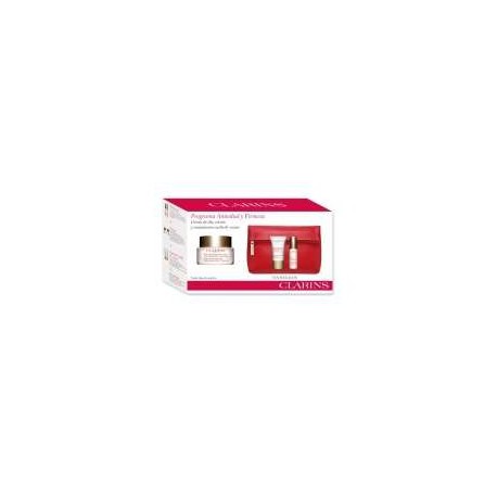 3380818665392 - CLARINS CAPITAL LUMIERE CREAM PIELES SECAS 50ML + SERUM 10ML + CREMACUELLO 15ML + NECESER - ANTI-EDAD