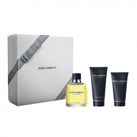7370528884460 - DOLCE GABBANA POUR HOMME EAU DE TOILETTE 125ML VAPORIZADOR + AFTER SHAVEBALSAMO 100M - PERFUMES