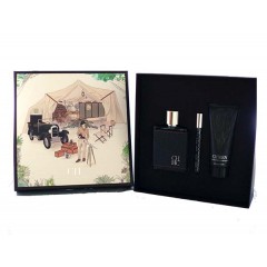 8411061812891 - CAROLINA HERRERA CH MEN EAU DE TOILETTE 100ML VAPORIZADOR + AFTER SHAVE 100ML + MINIAT - PERFUMES