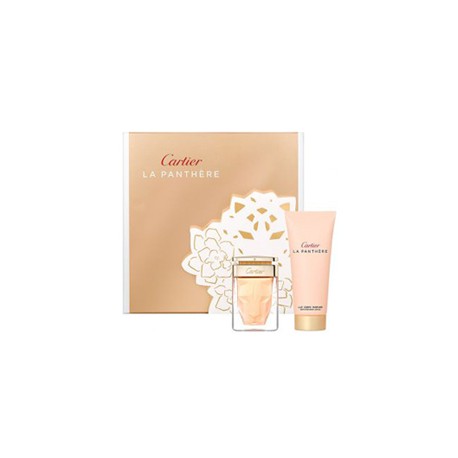 3432240500168 - CARTIER LA PANTHERE EAU DE PERFUME 50ML VAPORIZADOR + BODY MILK 100ML - PERFUMES