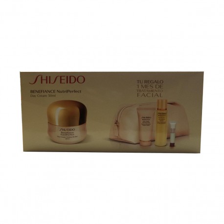 3598380028860 - SHISEIDO BENEFIANCE NUTRIPERFECT DAY CREAM 50ML + LIMPIADORA 50ML + MINIATURA - HIDRATACION