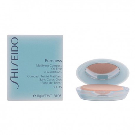 7308521671310 - SHISEIDO PURENESS MATIFYING COMPACT OIL FREE FOUNDATION 10 LIGHT IVORY - POLVOS COMPACTOS
