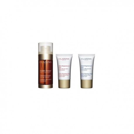 3380810012378 - CLARINS DOUBLE SERUM 50ML + CREMA DIA 15ML + CREMA NOCHE 15ML - SERUM