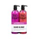 6159089592460 - TIGI BED HEAD DUMB BLONDE SHAMPOO 750ML + CONDITIONER 750ML - CHAMPÚ