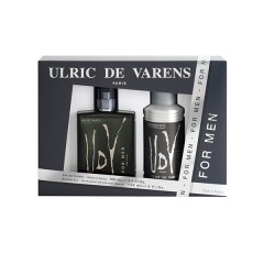 3326241081668 - ULRIC DE VARENS PARIS FOR MEN EAU DE TOILETTE 100ML VAPORIZADOR +DEO 150ML - PERFUMES