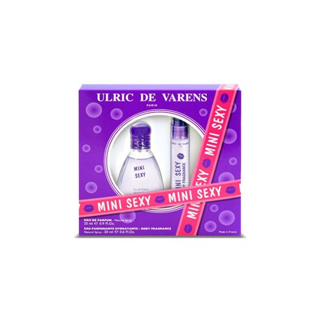 3326240038243 - ULRIC DE VARENS PARIS MINI SEXY EAU DE PERFUME 25ML VAPORIZADOR + EAU DEPERFUME 20ML V - PERFUMES
