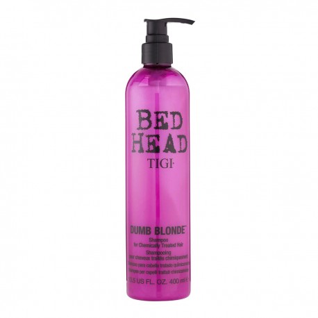 6159084267620 - TIGI BED HEAD DUMB BLONDE SHAMPOO FOR TREATED HAIR 400ML - CHAMPÚ