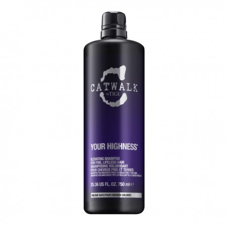 6159084268160 - TIGI CATWALK YOUR HIGHNESS FOR FINE HAIR SHAMPOO 750ML - CHAMPÚ