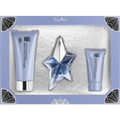 3439600289596 - THIERRY MUGLER ANGEL'EAU DE PERFUME 25ML VAPORIZADOR RELLENABLE + BODY LOTION 100ML + - PERFUMES