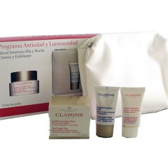 3380810012361 - CLARINS CAPITAL LUMIERE JOUR CREME 50ML + NUIT CREME 15ML + EXFOLIANT 15ML - HIDRATACION