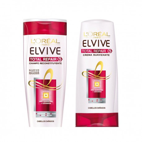 8411300408830 - ELVIVE CHAMPU TOTAL REPAIR 500ML + ACONDICIONADOR 250ML - CHAMPÚ