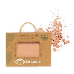 3700306917237 - COULEUR CARAMEL TEINT DE SOLEIL Nº23 BRUN BEIGE NACRE - POLVOS COMPACTOS