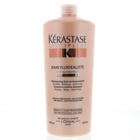3474630647534 - KERASTASE DISCIPLINE BAIN FLUIDEALISTE SULFATE FREE SHAMPOO 1000ML - CHAMPÚ