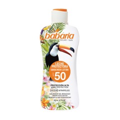 8410412000819 - BABARIA TROPICAL SUN LECHE PROTECTORA SPF50 200ML - PROTECCION CORPORAL