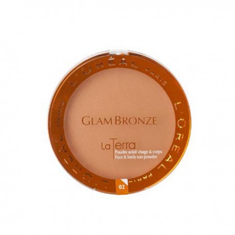 3600522109297 - L'OREAL MAQUILLAJE GLAM BRONZE TERRA 02 - POLVOS COMPACTOS