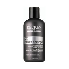 8844860828000 - REDKEN FOR MEN STEEL SILVER SHAMPOO 300ML - CHAMPÚ