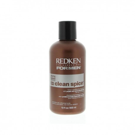 8844860072300 - REDKEN FOR MEN CLEAN SPICE SHAMPOO 300ML - CHAMPÚ