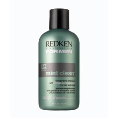 7438770113720 - REDKEN FOR MEN MINT CLEAN SHAMPOO 300ML - CHAMPÚ