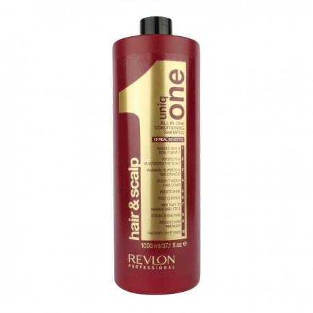 8432225085753 - REVLON UNIQ ONE HAIR & SCALP CONDITIONING SHAMPOO 1000ML - ACONDICIONADORES