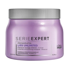 3474636482498 - L'OREAL SERIEEXPERT MASCARILLA PROKERATIN LISS UNLIMITED 500ML - MASCARILLAS